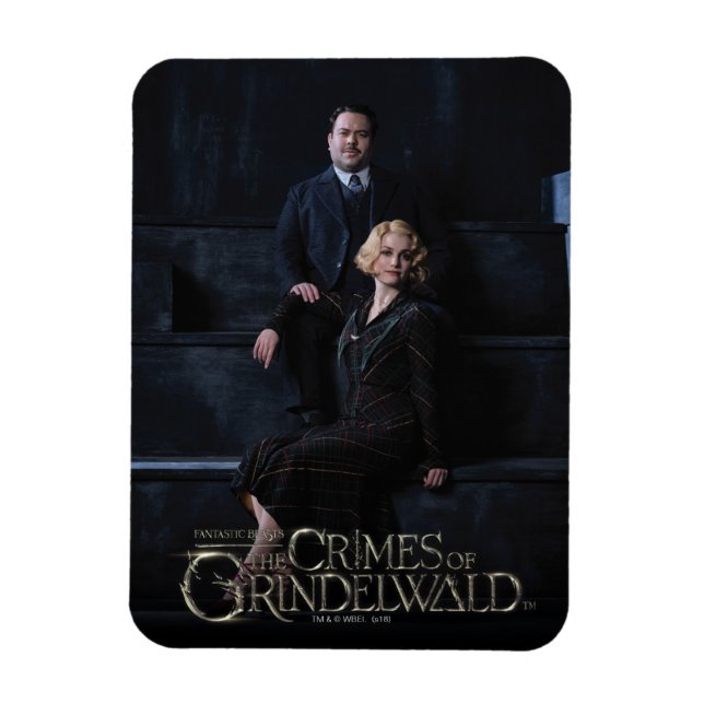 JACOB KOWALSKI™ und QUEENIE GOLDSTEIN™ Foto Magnet (Vertikal)