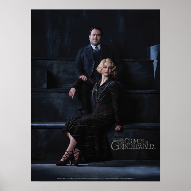 JACOB KOWALSKI™ und QUEENIE GOLDSTEIN™ Foto Poster (Vorne)