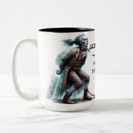 Jacob Marley - Eine Weihnachts-Carol-Tasse Zweifarbige Tasse
