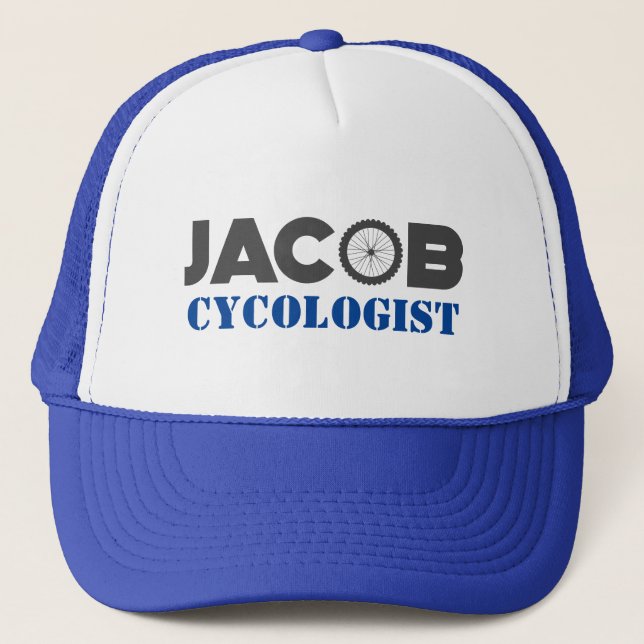 Jacob Mountain Biker Trucker Hat Truckerkappe (Vorderseite)