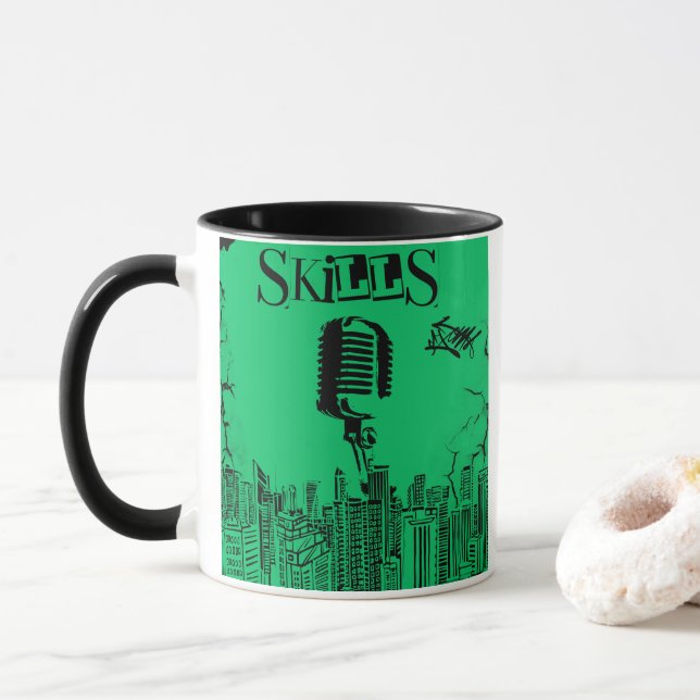Jacob Plante Skills Tasse (Mit Donut)