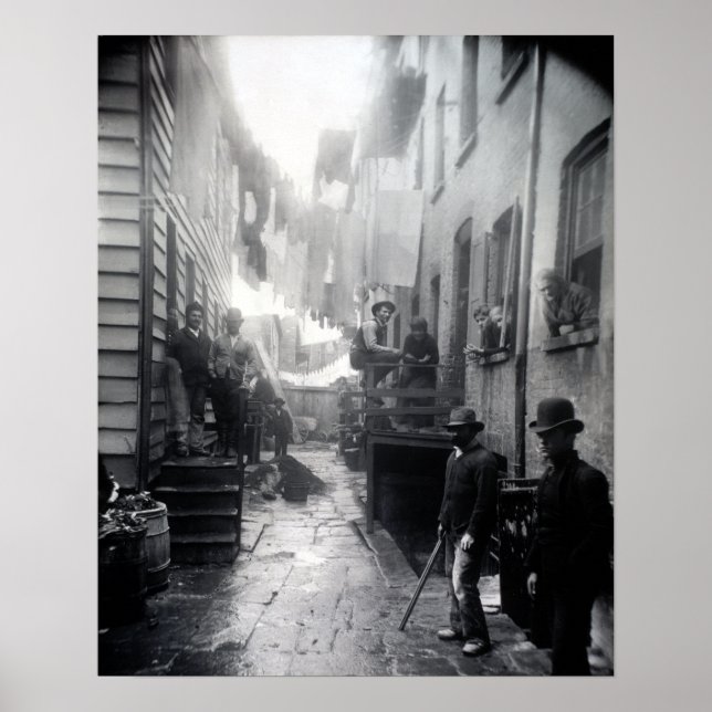 Jacob Riis Bandit's Roost Poster (Vorne)