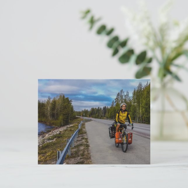 Jacob Riley Creator, Reisender Postkarte (Stehend Vorderseite)