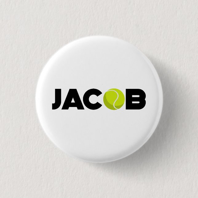 Jacob Tennis Button (Vorderseite)