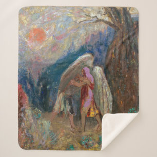Jacob und der Engel   Odilon Redon   Sherpadecke