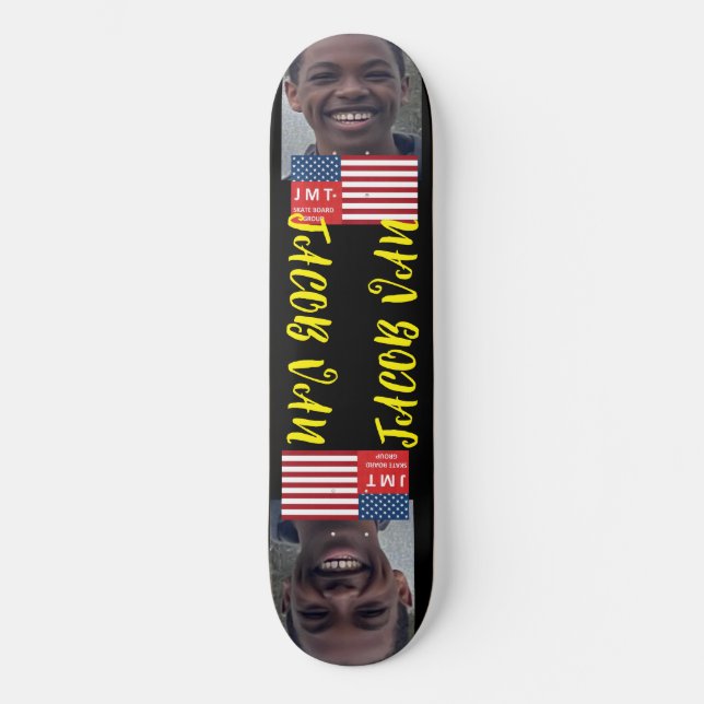 JACOB VAN  JMT  8 1/4" Skateboard Deck (Vorderseite)