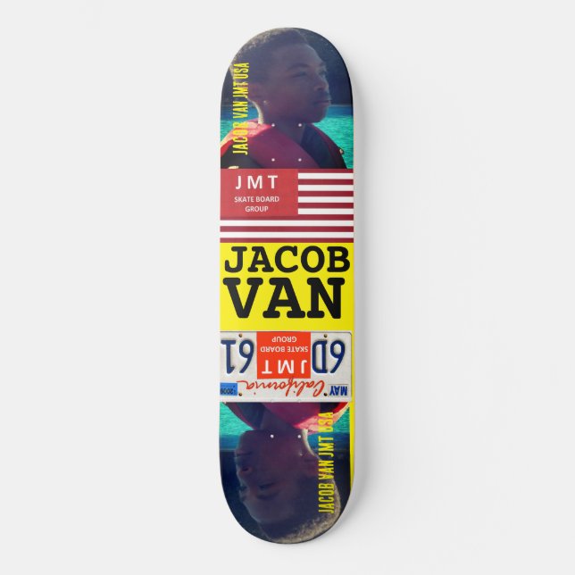 JACOB VAN JMT 8 1/4" Skateboarddecke Skateboard (Vorderseite)