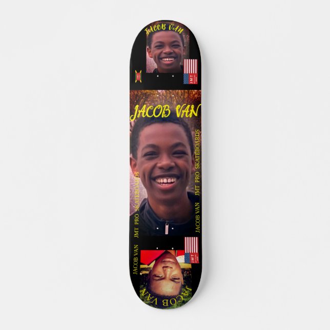 JACOB VAN OFFICIAL JMT 7 3/4" Skateboard Deck (Vorne)