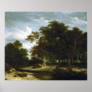 Jacob van Ruisdael Der Große Wald Poster