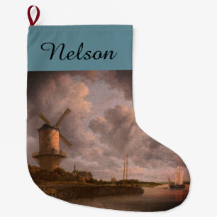 Jacob van Ruisdael's Windmill: Großer Weihnachtsstrumpf