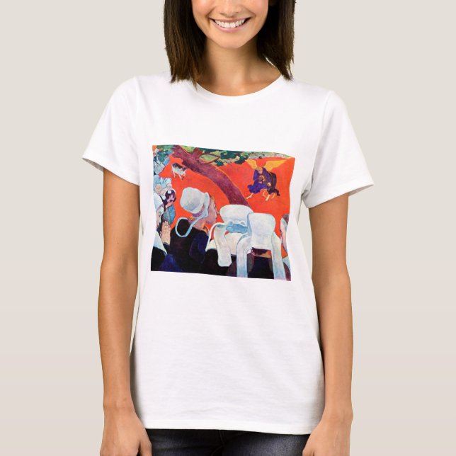 Jacob Wrestling mit dem Engel, Gauguin T-Shirt (Vorderseite)