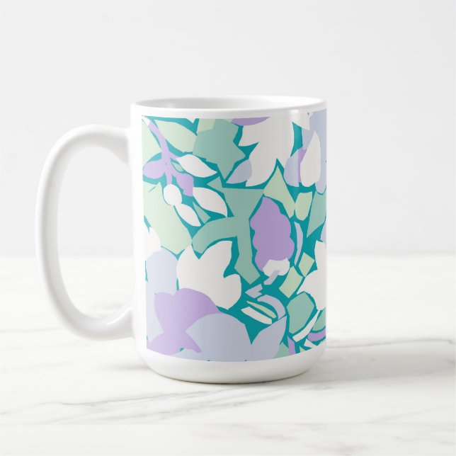 Jacobean Collage Kaffeetasse (Links)