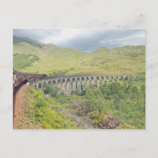 Jacobite in Glenfinnan Postkarte
