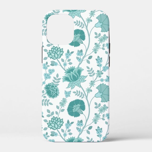 Jacobobobohne Blumenmuster Tees auf Weiß Case-Mate iPhone Hülle (Rückseite)