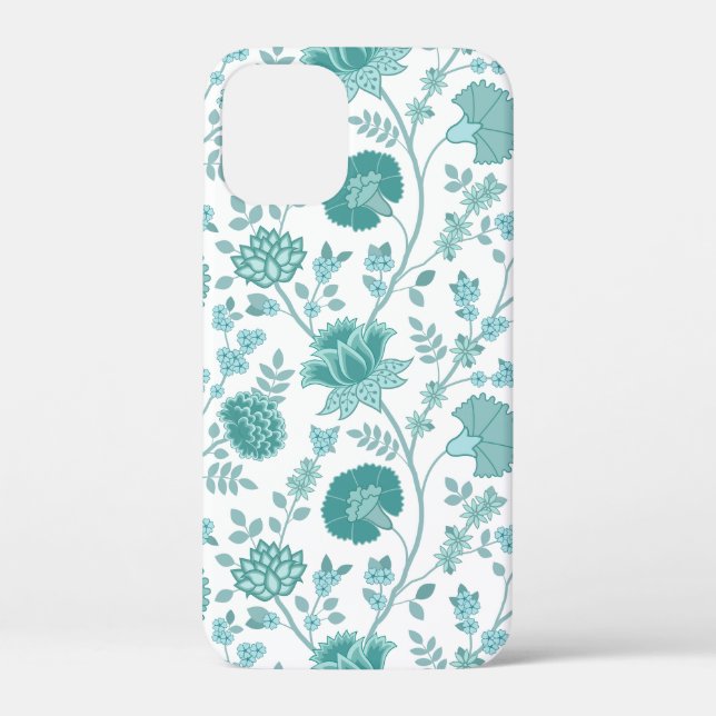 Jacobobobohne Blumenmuster Tees auf Weiß Case-Mate iPhone Hülle (Rückseite)