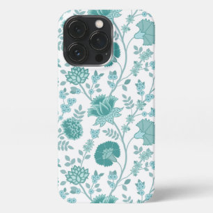 Jacobobobohne Blumenmuster Tees auf Weiß iPhone 13 Pro Hülle