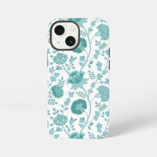 Jacobobobohne Blumenmuster Tees auf Weiß iPhone 13 Mini Hülle