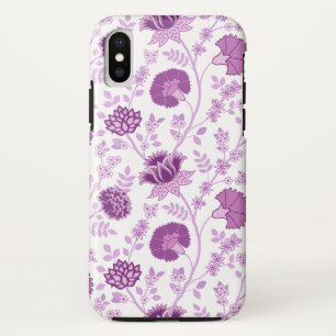 Jacobobobohnenflorale Big Pattern Pinks auf Weiß Case-Mate iPhone Hülle