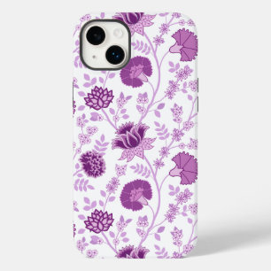 Jacobobobohnenflorale Big Pattern Pinks auf Weiß Case-Mate iPhone 14 Plus Hülle