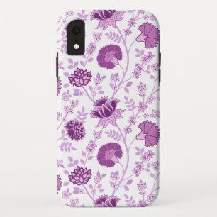 Jacobobobohnenflorale Big Pattern Pinks auf Weiß Case-Mate iPhone Hülle