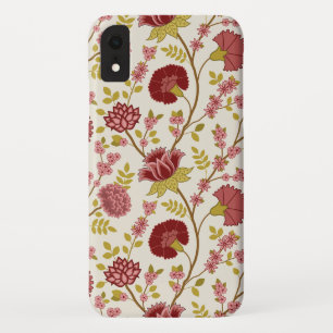 Jacobobohne Grosse Muster Reds Pinks Gold Creme Case-Mate iPhone Hülle