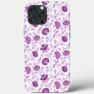 Jacobobohnenfloral Repeat Pattern Pinks auf Weiß Case-Mate iPhone Hülle