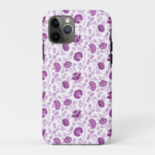 Jacobobohnenfloral Repeat Pattern Pinks auf Weiß Case-Mate iPhone Hülle