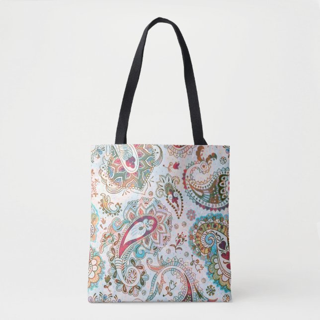 Jacobohne Ethnic Floral Pattern (Vorderseite)