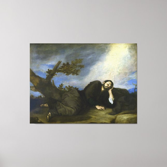 Jacob's Dream von José de Ribera Leinwanddruck (Vorderseite)