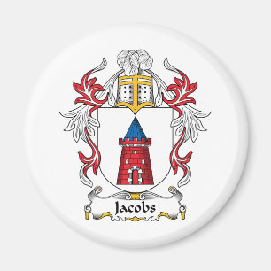 Jacobs Familienwappen Magnet