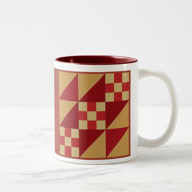 JACOBS LEITER ZWEIFARBIGE TASSE (Rechts)