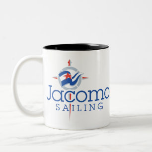 Jacomo Sailing Club Zweifarbige Tasse