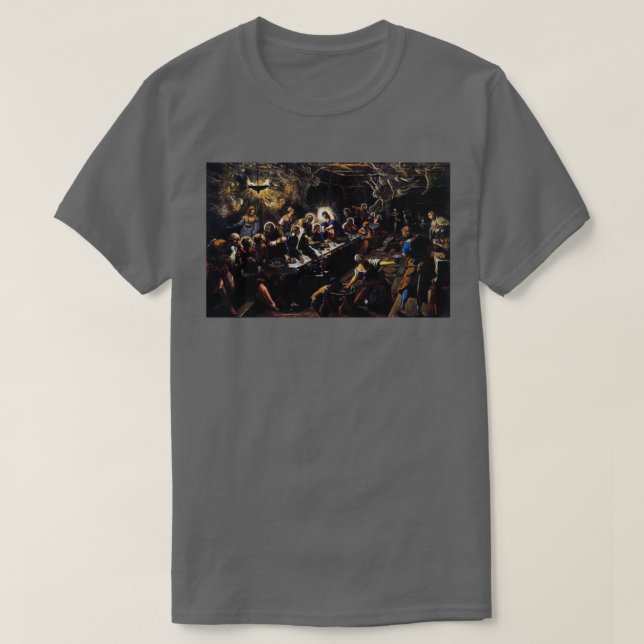 Jacopo Tintoretto Last Supper Tintoretto T-Shirt (Design vorne)