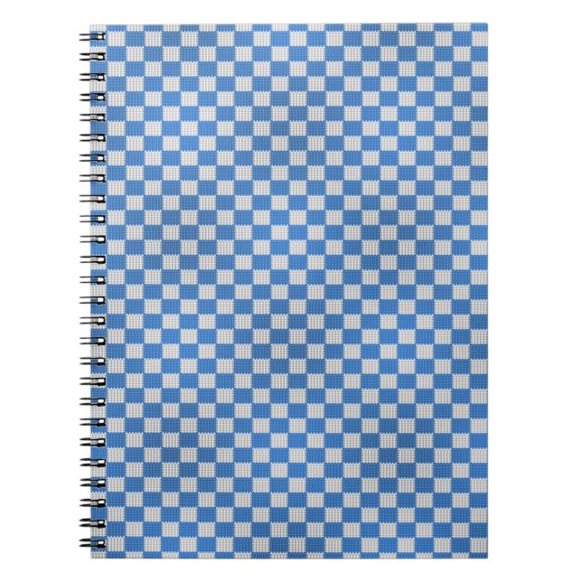 Jacquard Strickmuster  Notizblock (Vorderseite)