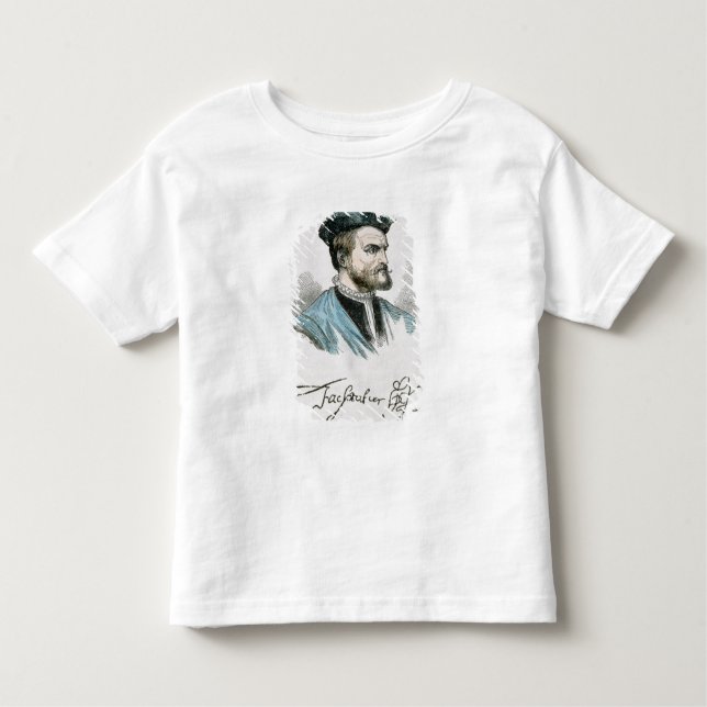 Jacques Cartier Kleinkind T-shirt (Vorderseite)