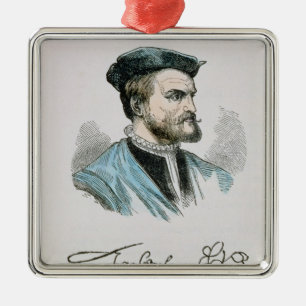 Jacques Cartier Ornament Aus Metall
