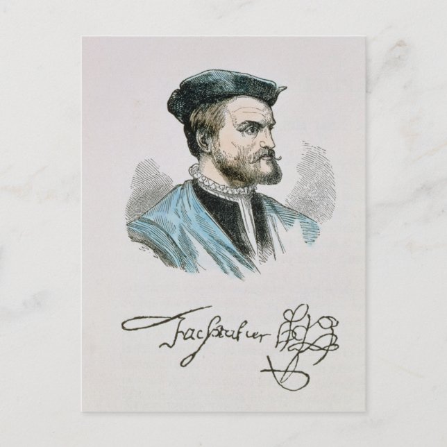 Jacques Cartier Postkarte (Vorderseite)