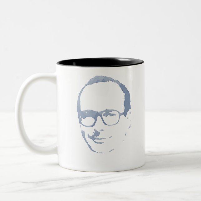 Jacques Chirac (Politiker) Zweifarbige Tasse (Links)