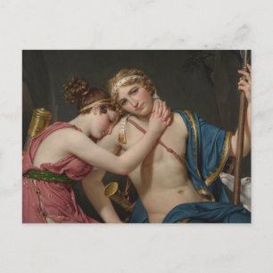 Jacques David Farewell von Telemachus und Eucharis Postkarte