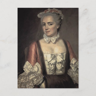 Jacques David - Portrait von Marie Francoise Buron Postkarte