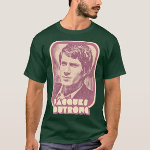 Jacques Dutronc Retro Francophile Design T-Shirt