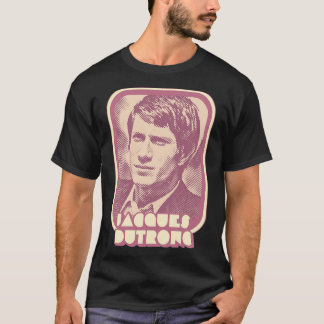 Jacques Dutronc Retro Francophile Design T-Shirt