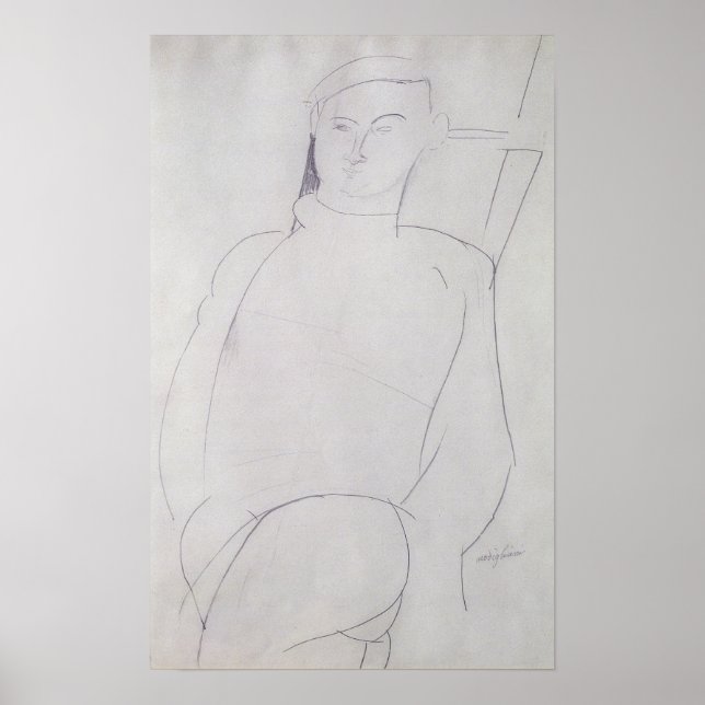 Jacques Lipchitz c.1917 Poster (Vorne)