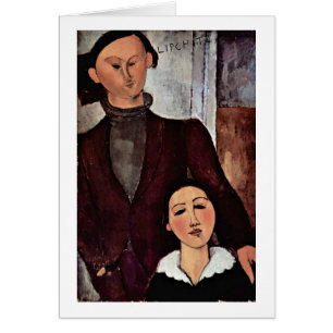 Jacques Lipchitz und Ehefrau von Amedeo Modigliani