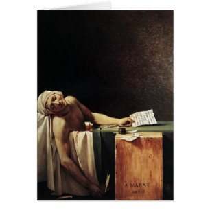Jacques-Louis David der Tod von Marat