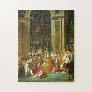 Jacques Louis David die Verachtung Napoleons Puzzle