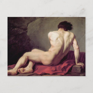 Jacques-Louis David - Patroklos Postkarte