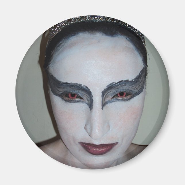 Jacqui B Black Swan Magnet (Vorne)