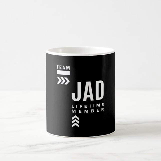 Jad Personalisiert Name Birthday Gift Kaffeetasse (Mittel)