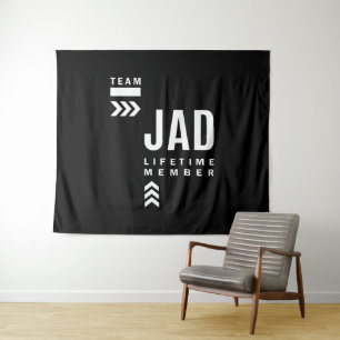 Jad Personalisiert Name Birthday Gift Wandteppich